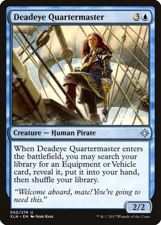 Deadeye Quartermaster [Ixalan] | Fandemonia Ltd