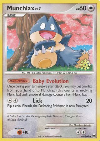 Munchlax (68/100) [Countdown Calendar Promos] | Fandemonia Ltd