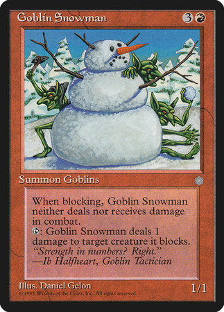 Goblin Snowman [Ice Age] | Fandemonia Ltd