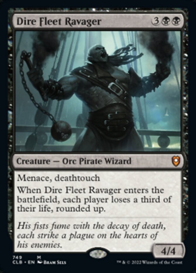 Dire Fleet Ravager [Commander Legends: Battle for Baldur's Gate] | Fandemonia Ltd