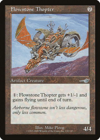 Flowstone Thopter [Nemesis] | Fandemonia Ltd