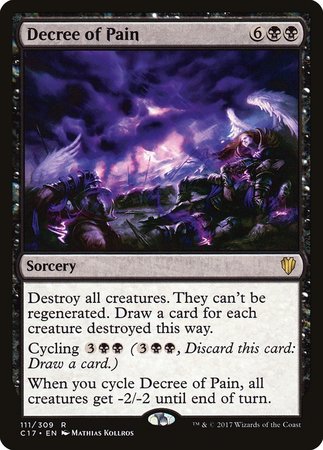 Decree of Pain [Commander 2017] | Fandemonia Ltd