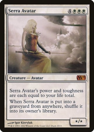 Serra Avatar [Duels of the Planeswalkers Promos 2012] | Fandemonia Ltd