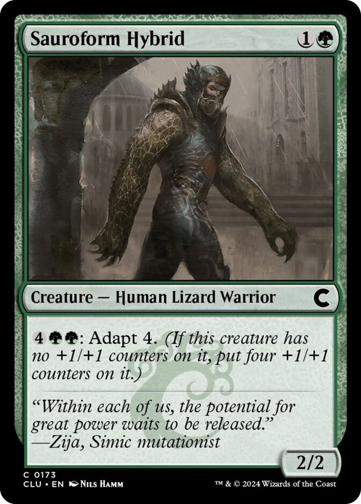 Sauroform Hybrid [Ravnica: Clue Edition] | Fandemonia Ltd