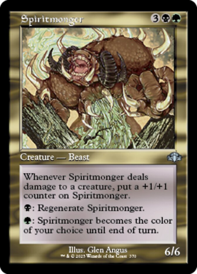 Spiritmonger (Retro) [Dominaria Remastered] | Fandemonia Ltd