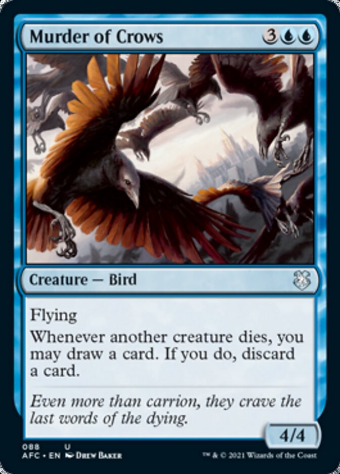 Murder of Crows [Dungeons & Dragons: Adventures in the Forgotten Realms Commander] | Fandemonia Ltd