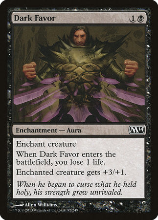 Dark Favor [Magic 2014] | Fandemonia Ltd