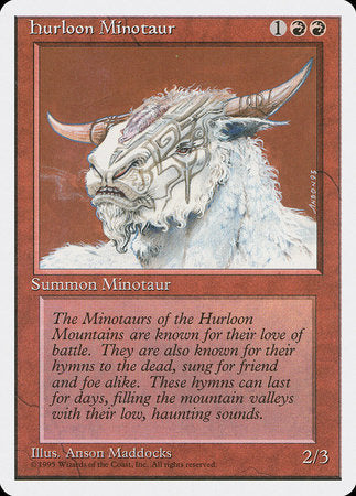 Hurloon Minotaur [Fourth Edition] | Fandemonia Ltd