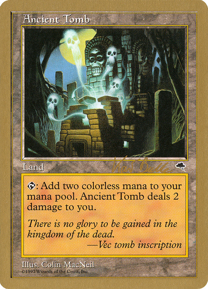 Ancient Tomb (Kai Budde) [World Championship Decks 1999] | Fandemonia Ltd