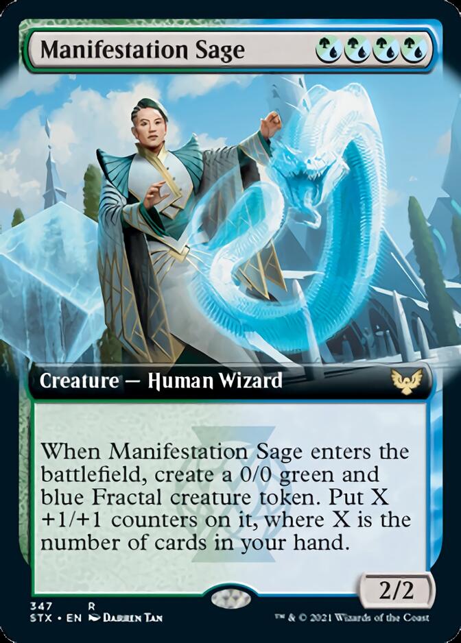 Manifestation Sage (Extended) [Strixhaven: School of Mages] | Fandemonia Ltd