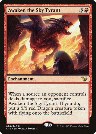 Awaken the Sky Tyrant [Commander 2015] | Fandemonia Ltd