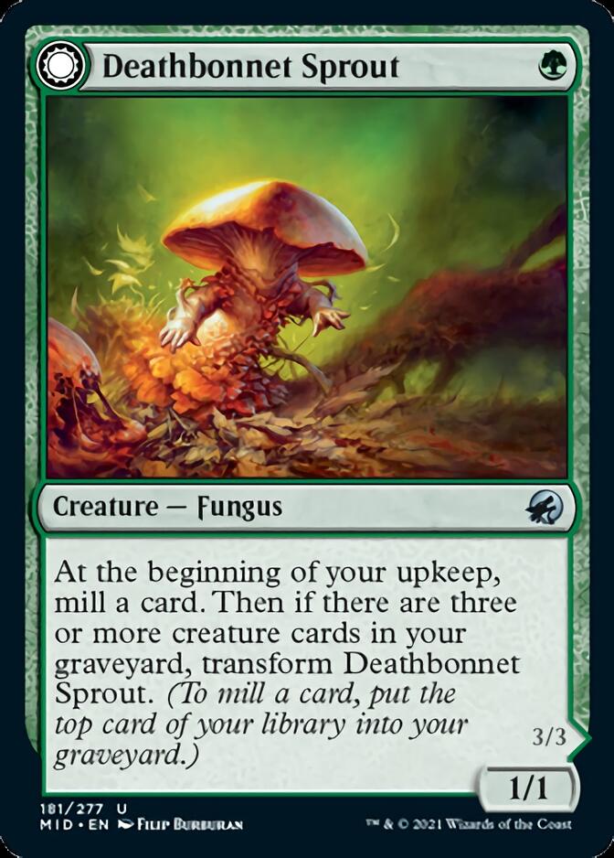 Deathbonnet Sprout // Deathbonnet Hulk [Innistrad: Midnight Hunt] | Fandemonia Ltd