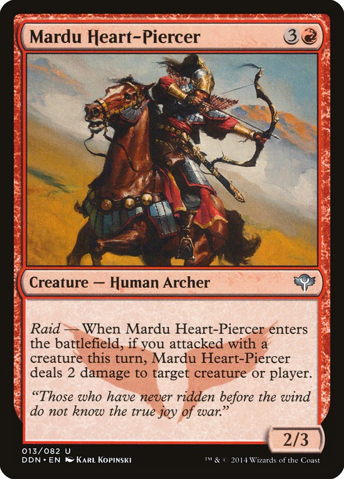 Mardu Heart-Piercer [Duel Decks: Speed vs. Cunning] | Fandemonia Ltd