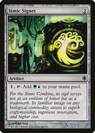 Simic Signet [Commander 2013] | Fandemonia Ltd