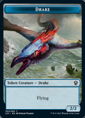 Drake // Elemental (002) Token [Commander 2021 Tokens] | Fandemonia Ltd