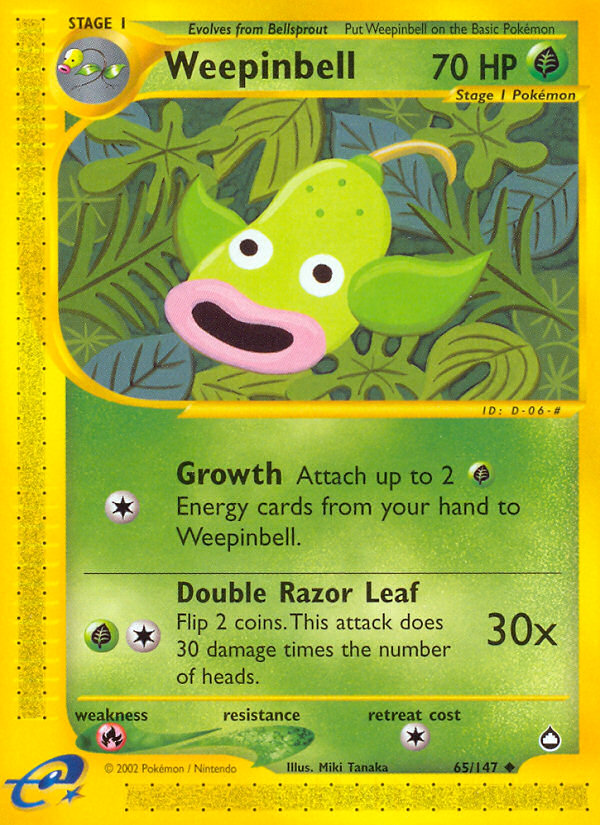 Weepinbell (65/147) [Aquapolis] | Fandemonia Ltd