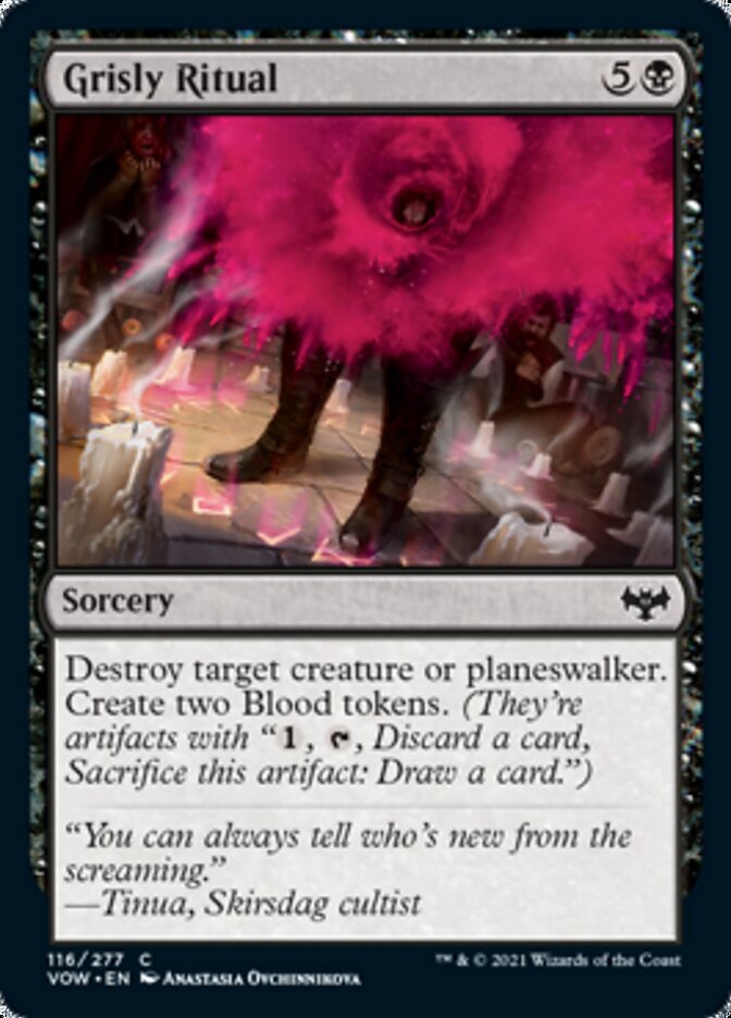 Grisly Ritual [Innistrad: Crimson Vow] | Fandemonia Ltd