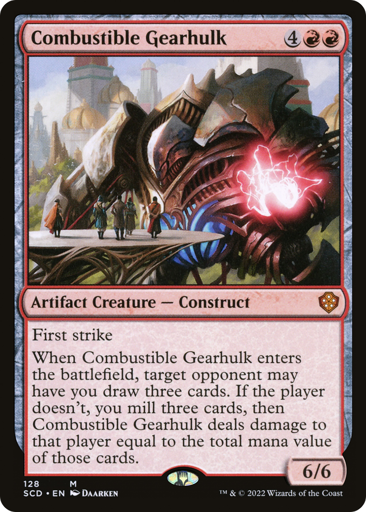 Combustible Gearhulk [Starter Commander Decks] | Fandemonia Ltd