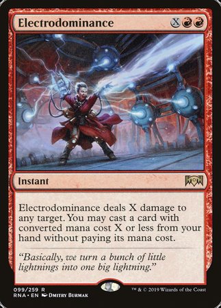 Electrodominance [Ravnica Allegiance] | Fandemonia Ltd