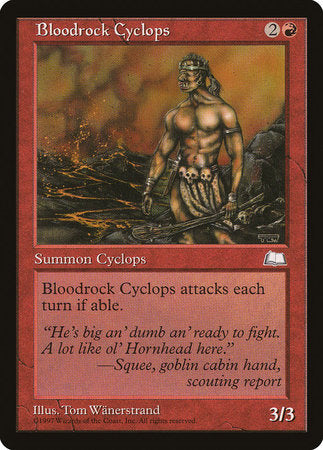 Bloodrock Cyclops [Weatherlight] | Fandemonia Ltd