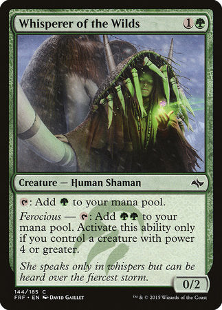 Whisperer of the Wilds [Fate Reforged] | Fandemonia Ltd