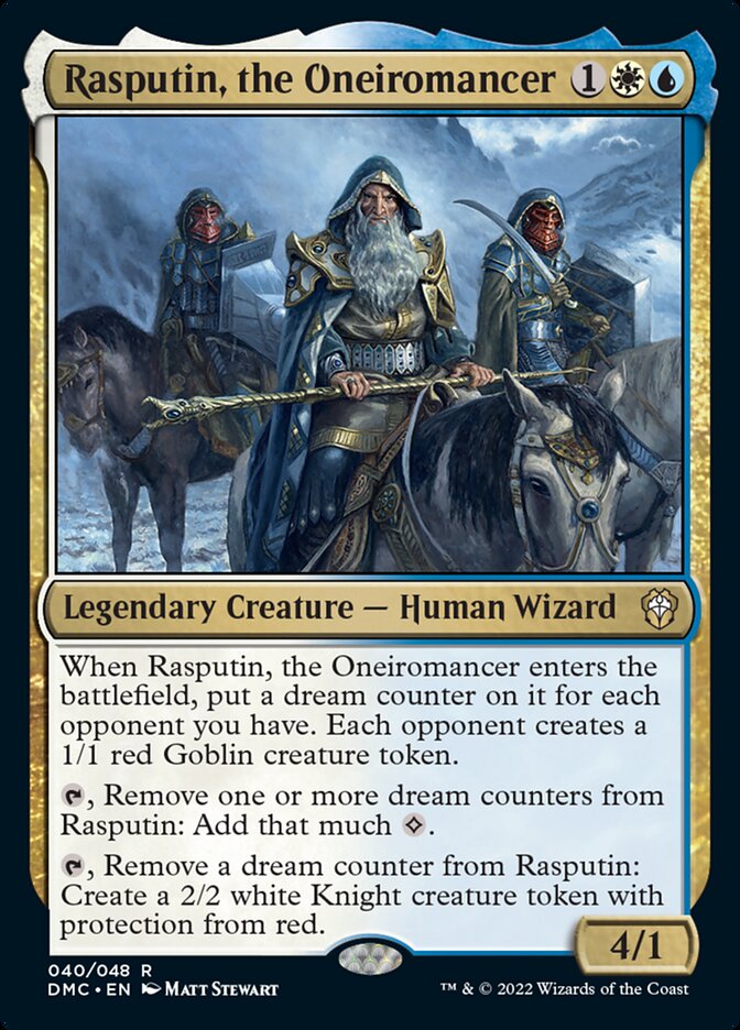 Rasputin, the Oneiromancer [Dominaria United Commander] | Fandemonia Ltd