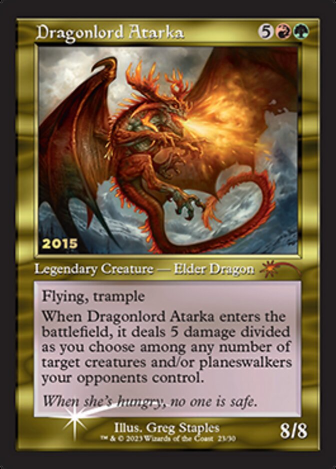 Dragonlord Atarka [30th Anniversary Promos] | Fandemonia Ltd