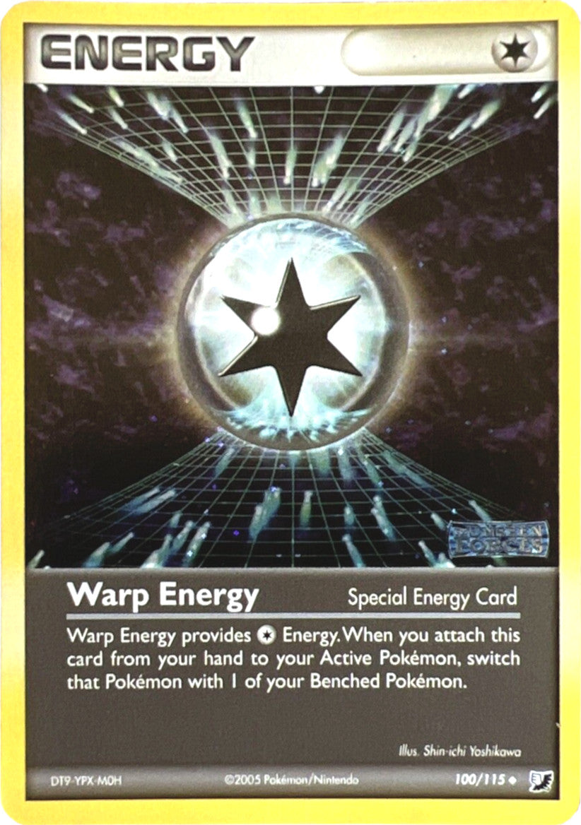 Warp Energy (100/115) (Stamped) [EX: Unseen Forces] | Fandemonia Ltd