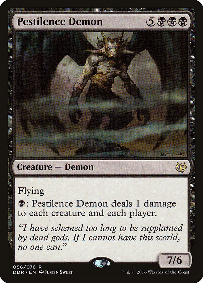 Pestilence Demon [Duel Decks: Nissa vs. Ob Nixilis] | Fandemonia Ltd