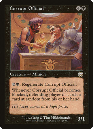 Corrupt Official [Mercadian Masques] | Fandemonia Ltd