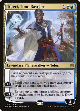 Teferi, Time Raveler [War of the Spark] | Fandemonia Ltd