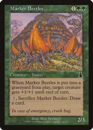 Marker Beetles [Urza's Destiny] | Fandemonia Ltd