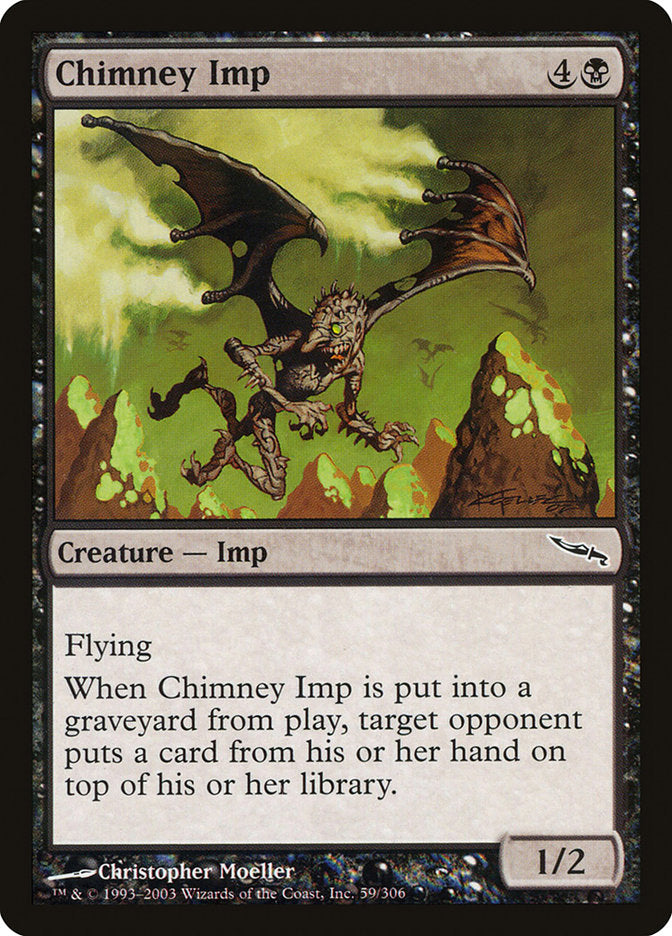 Chimney Imp [Mirrodin] | Fandemonia Ltd