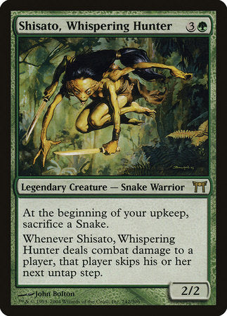 Shisato, Whispering Hunter [Champions of Kamigawa] | Fandemonia Ltd
