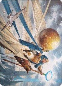 Linvala, Shield of Sea Gate Art Card [Zendikar Rising Art Series] | Fandemonia Ltd