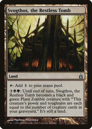 Svogthos, the Restless Tomb [Ravnica: City of Guilds] | Fandemonia Ltd