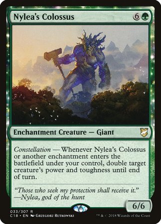 Nylea's Colossus [Commander 2018] | Fandemonia Ltd