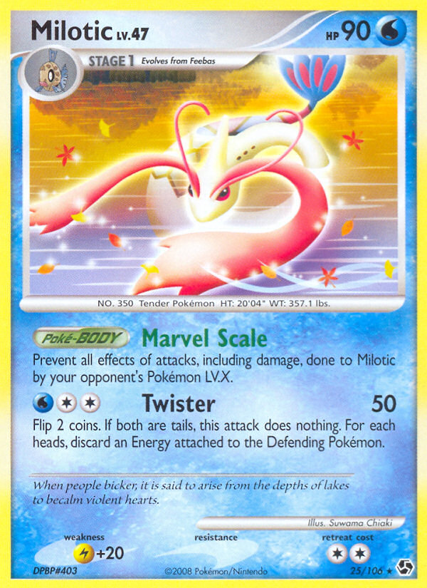 Milotic (25/106) [Diamond & Pearl: Great Encounters] | Fandemonia Ltd