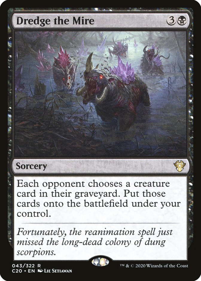Dredge the Mire [Commander 2020] | Fandemonia Ltd