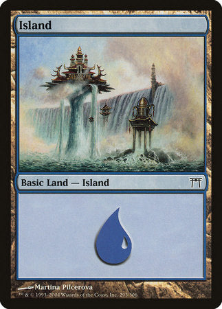 Island (293) [Champions of Kamigawa] | Fandemonia Ltd