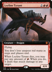 Leyline Tyrant (Extended Art) [Zendikar Rising] | Fandemonia Ltd