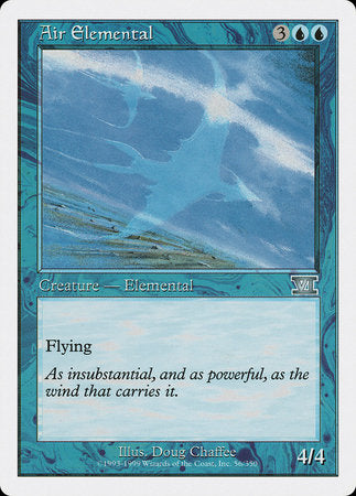 Air Elemental [Classic Sixth Edition] | Fandemonia Ltd