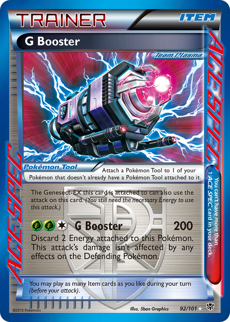 G Booster (92/101) [Black & White: Plasma Blast] | Fandemonia Ltd