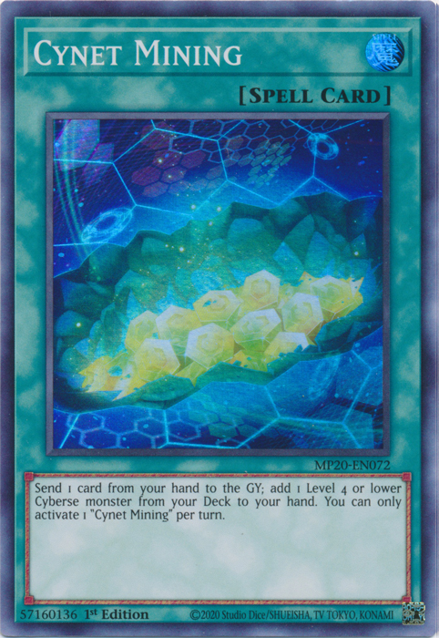 Cynet Mining [MP20-EN072] Super Rare | Fandemonia Ltd
