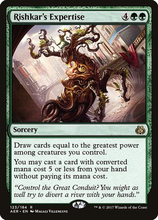 Rishkar's Expertise [Aether Revolt] | Fandemonia Ltd