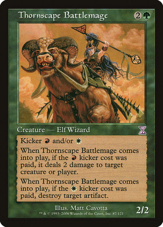 Thornscape Battlemage [Time Spiral Timeshifted] | Fandemonia Ltd