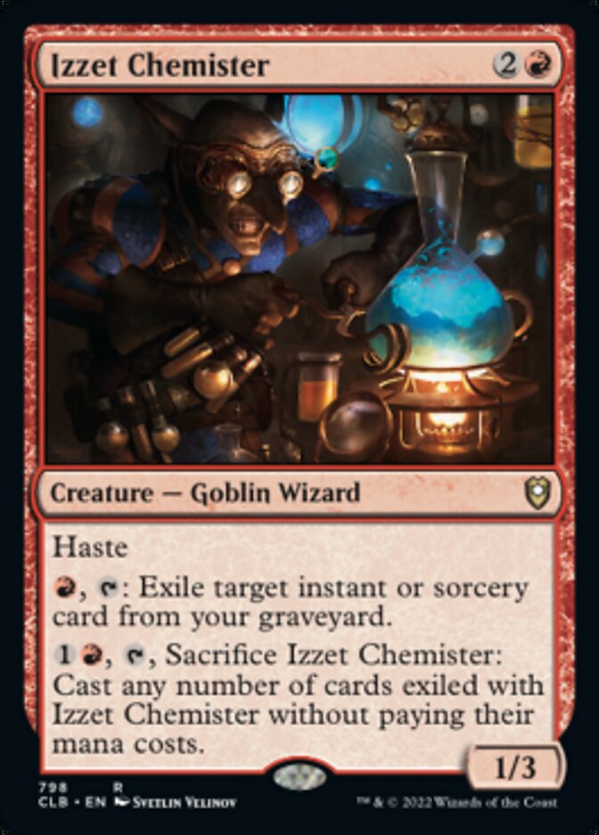 Izzet Chemister [Commander Legends: Battle for Baldur's Gate] | Fandemonia Ltd