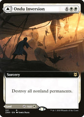 Ondu Inversion // Ondu Skyruins (Extended Art) [Zendikar Rising] | Fandemonia Ltd