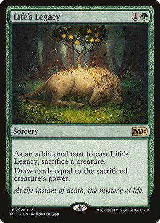 Life's Legacy [Magic 2015] | Fandemonia Ltd