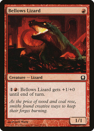 Bellows Lizard [Return to Ravnica] | Fandemonia Ltd